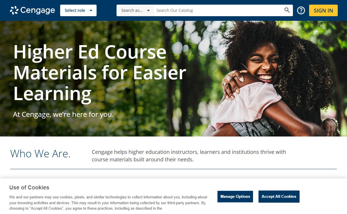 The Leading Provider of Higher Education Course Materials – Cengage