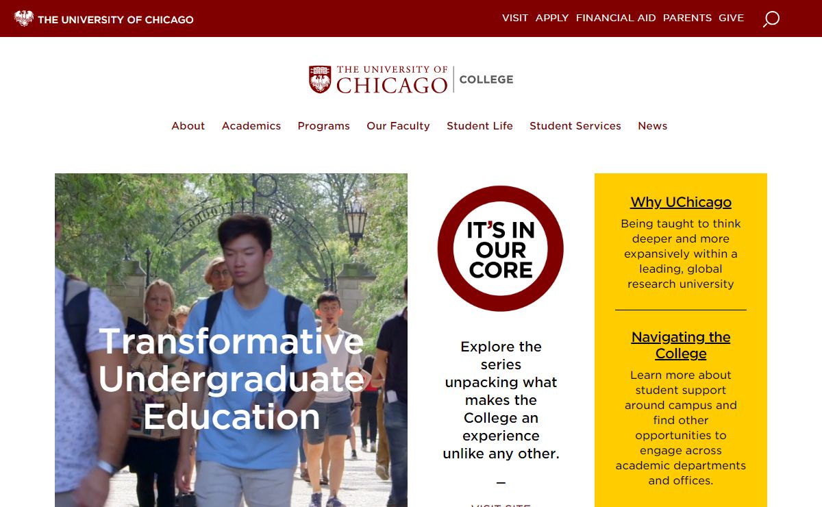 | The College | The University of Chicago | The University of Chicago