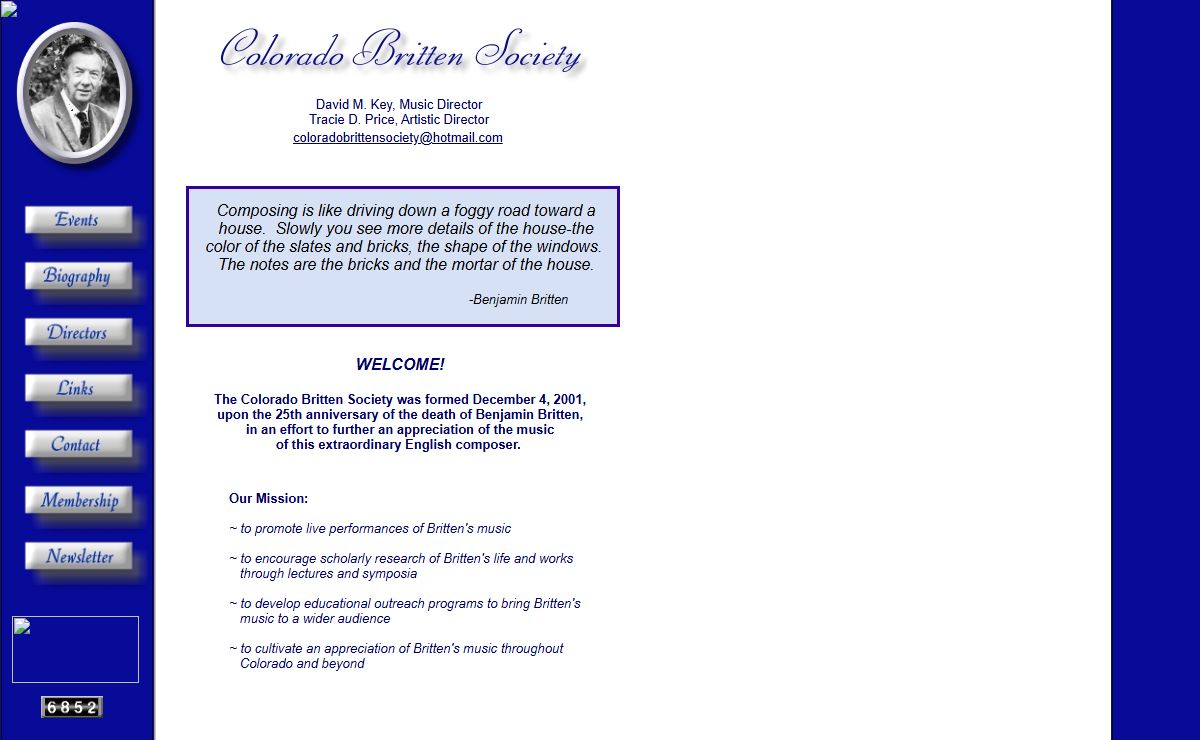 Colorado Britten Society