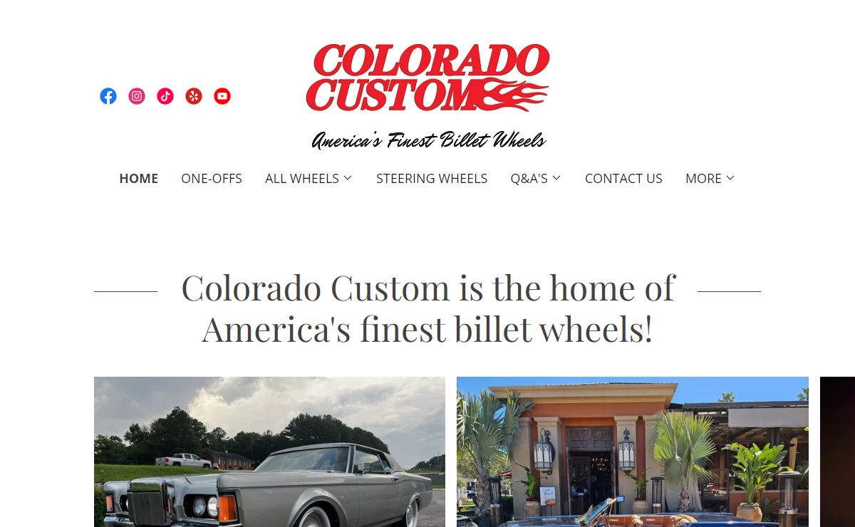 Colorado Custom - Car Wheels, Billet Wheels