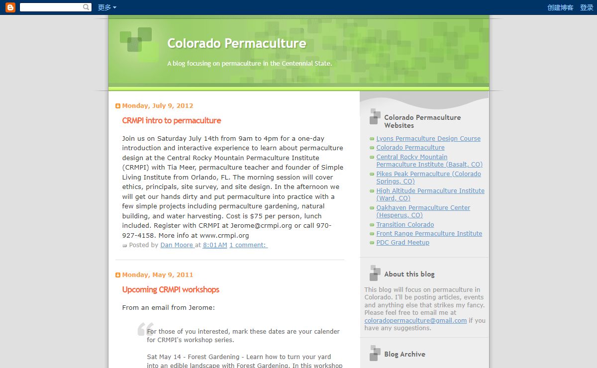 Colorado Permaculture