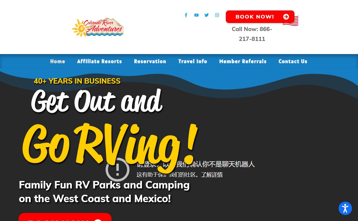 RV Resorts | Family RV Camping | Colorado River Adventures