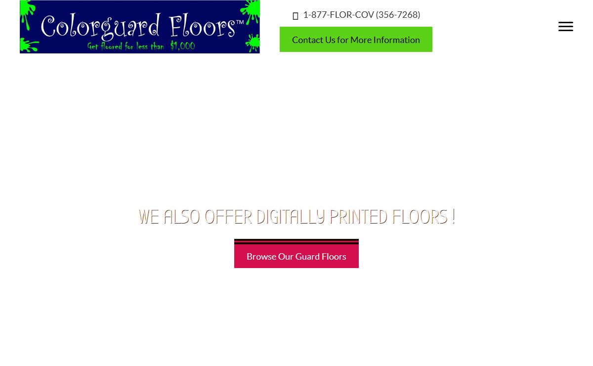 Color Guard Floors - Colorguard Floors
