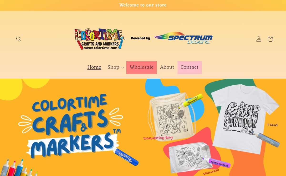 Colortime Powered by Spectrum Designs – Colortime Crafts and Markers