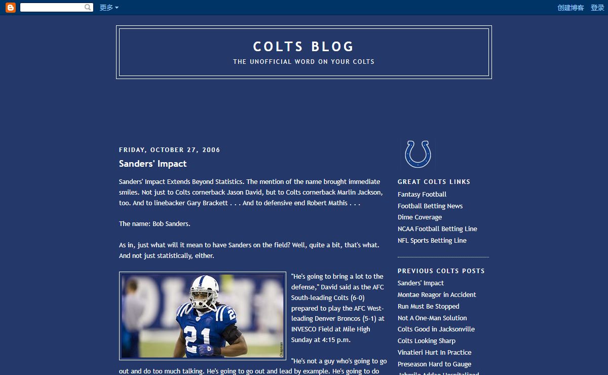 Colts Blog