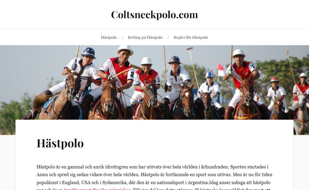 Coltsneckpolo.com