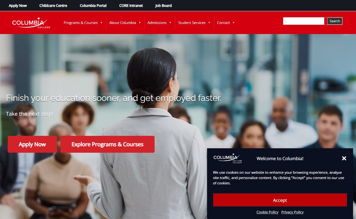 Columbia College Calgary – Quality Education Employers Value