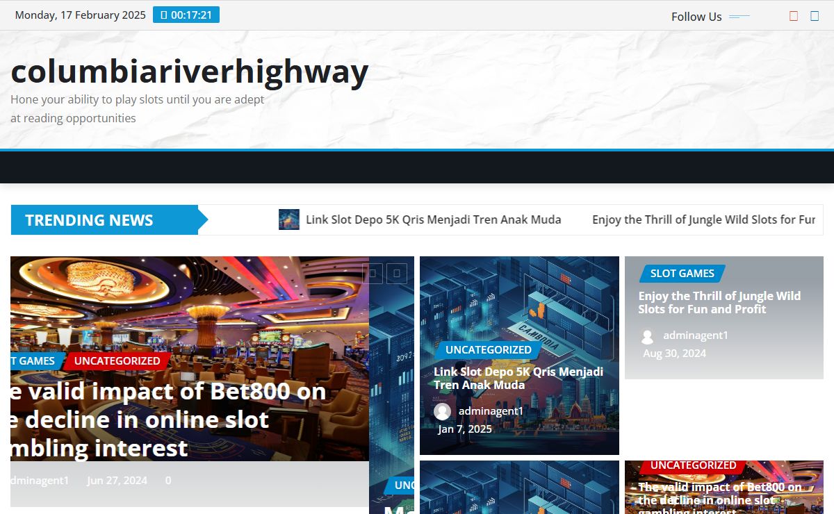 columbiariverhighway - Hone your ability to play slots until you are adept at reading opportunities