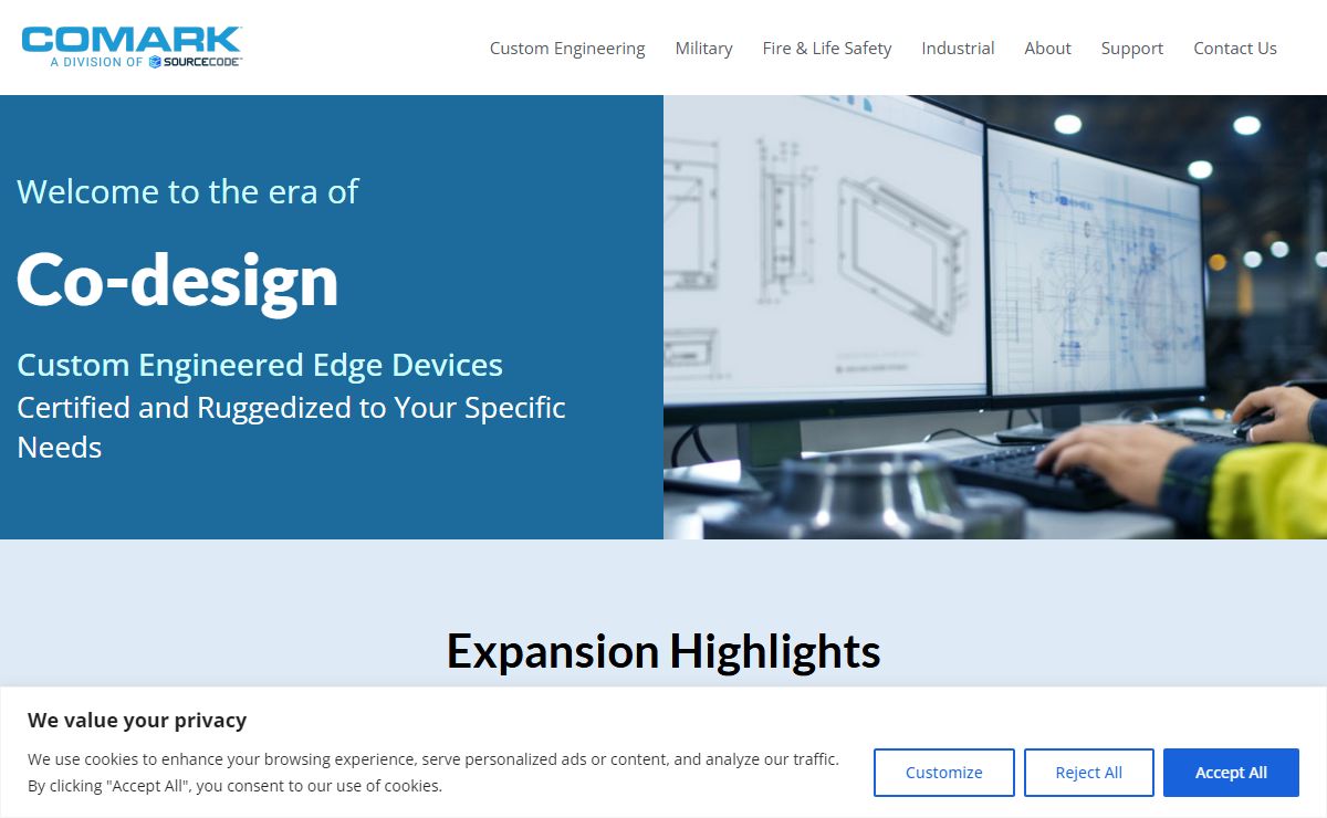 Comark Rugged Edge Devices, Custom Engineered & Manufactured - Comark Rugged Edge Computing Devices, Custom Engineered & Manufactured