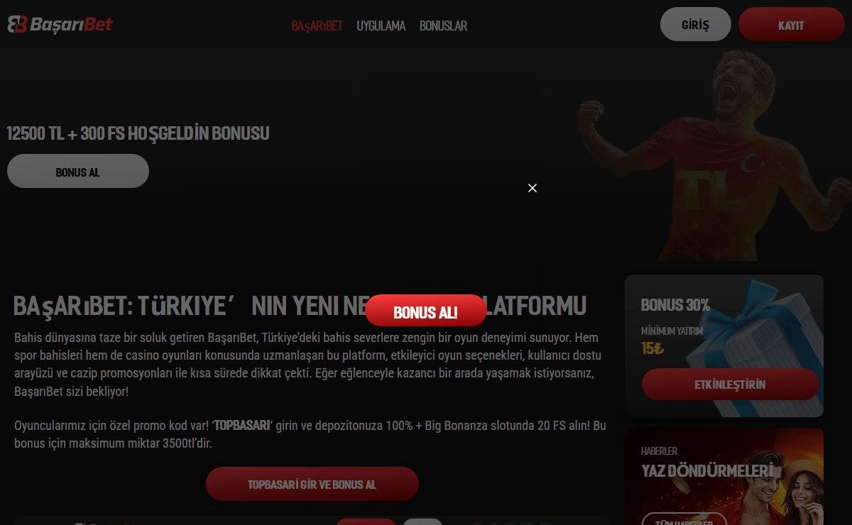 Başarıbet Casino Ve Bahis 🎰 Güncel Giriş Ve Kayıt 2025