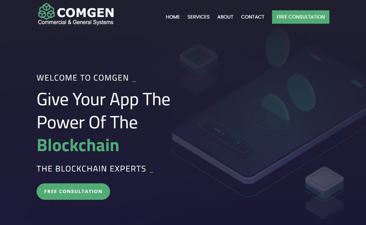 Comgen - Give Your App The Power Of The Blockchain