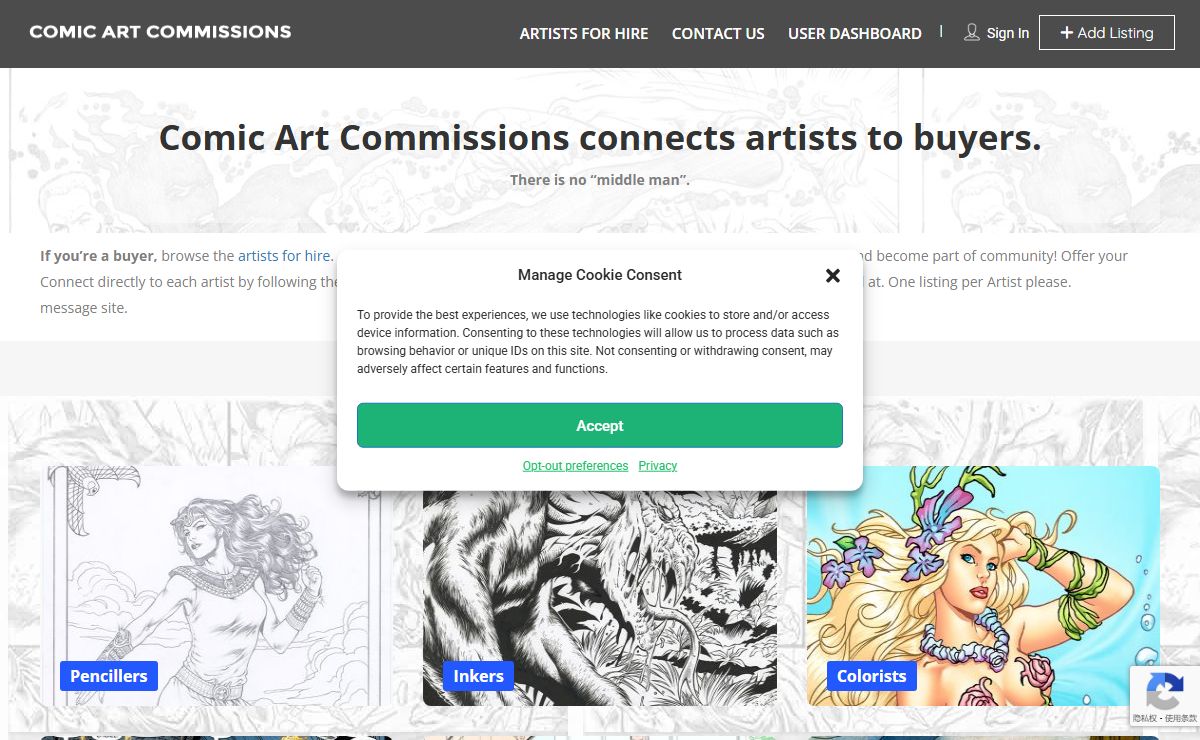 Home Page - Comic Art Commissions