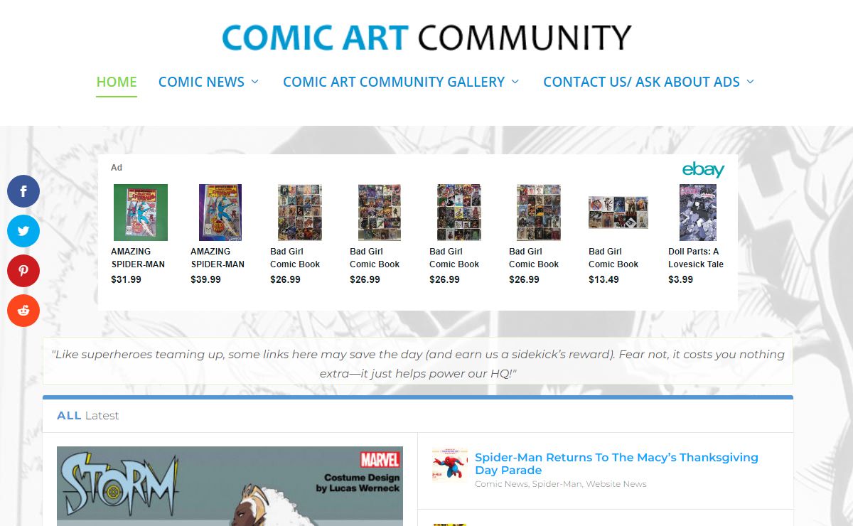 Comic Art Community - Comic Book News and Image Gallery