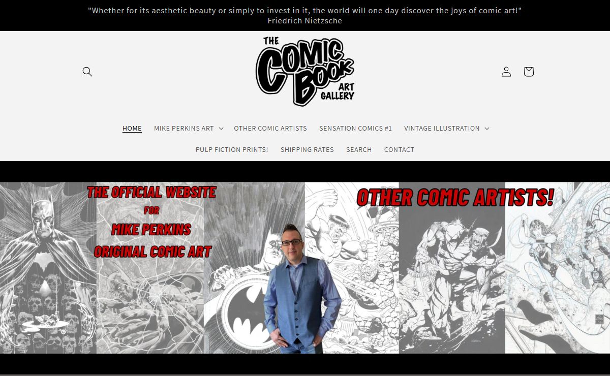 Comic Art – Comic Book Art Gallery