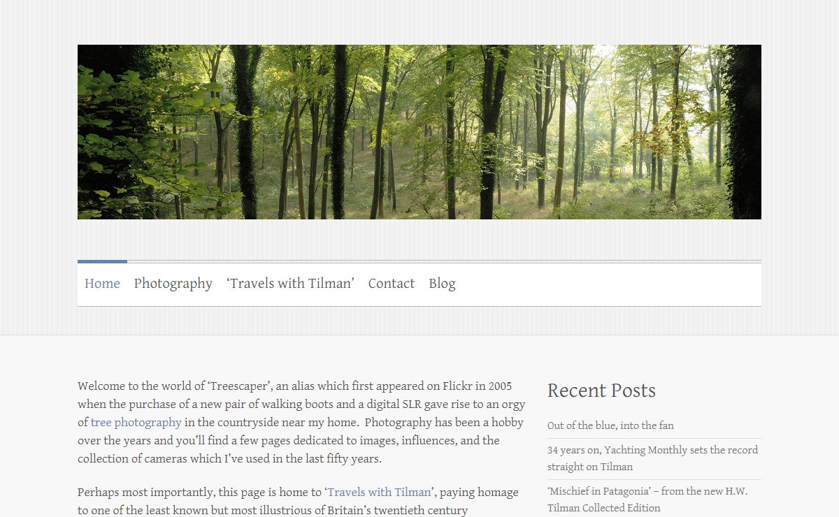 Bob Comlay - Photographs, Anecdotes and Travels with Tilman -