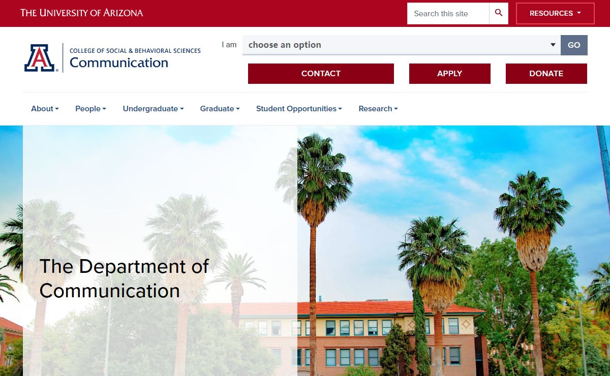 The Department of Communication