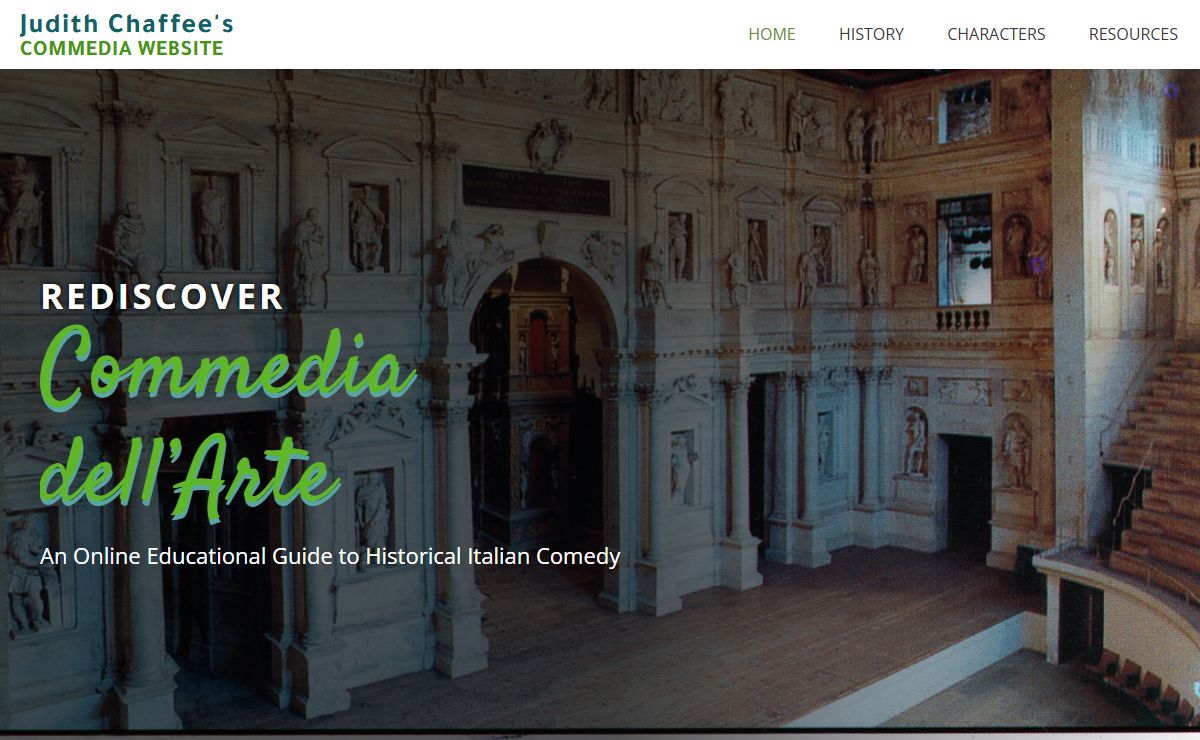 Italian Comedy | Judith Chaffee's Commedia Website