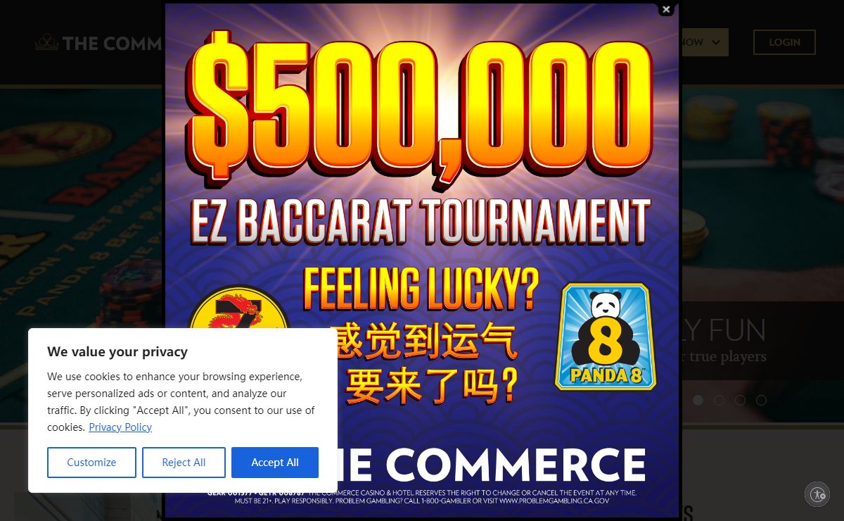 The #1 Casino & Hotel in LA | Commerce Casino Near Me