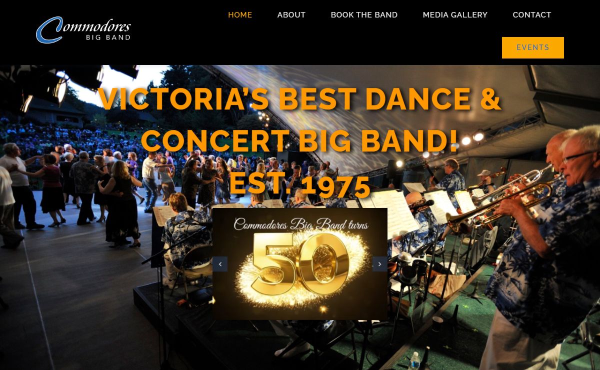 Commodores Big Band – Victoria's own big band dance and show band