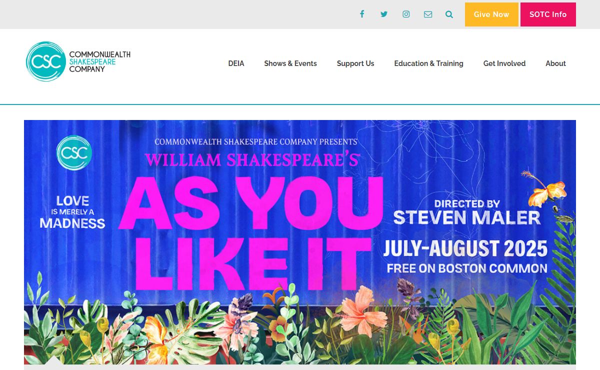 Home - Commonwealth Shakespeare Company