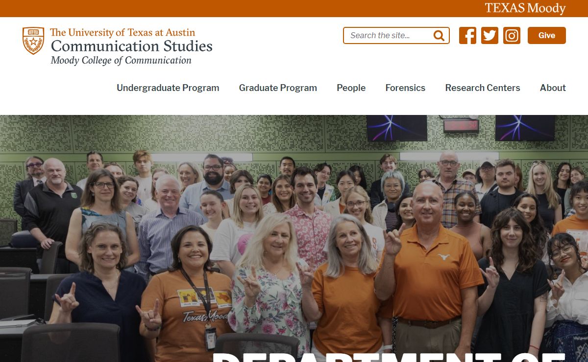 Communication Studies | Department of Communication Studies