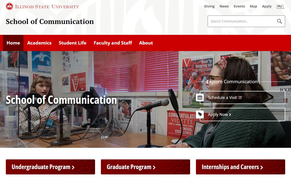School of Communication | Illinois State