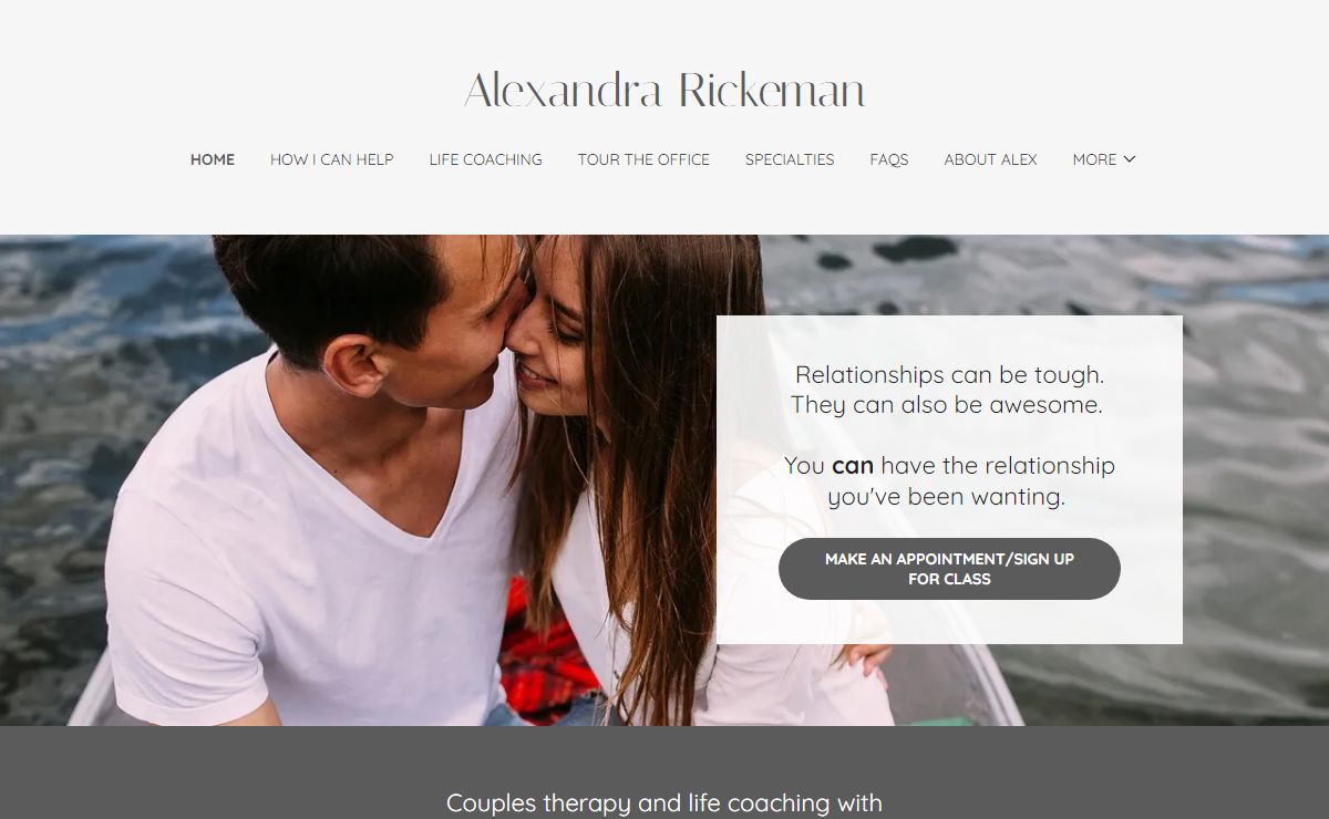 Alexandra Goerl Rickeman - Marriage Therapist, Life Coach