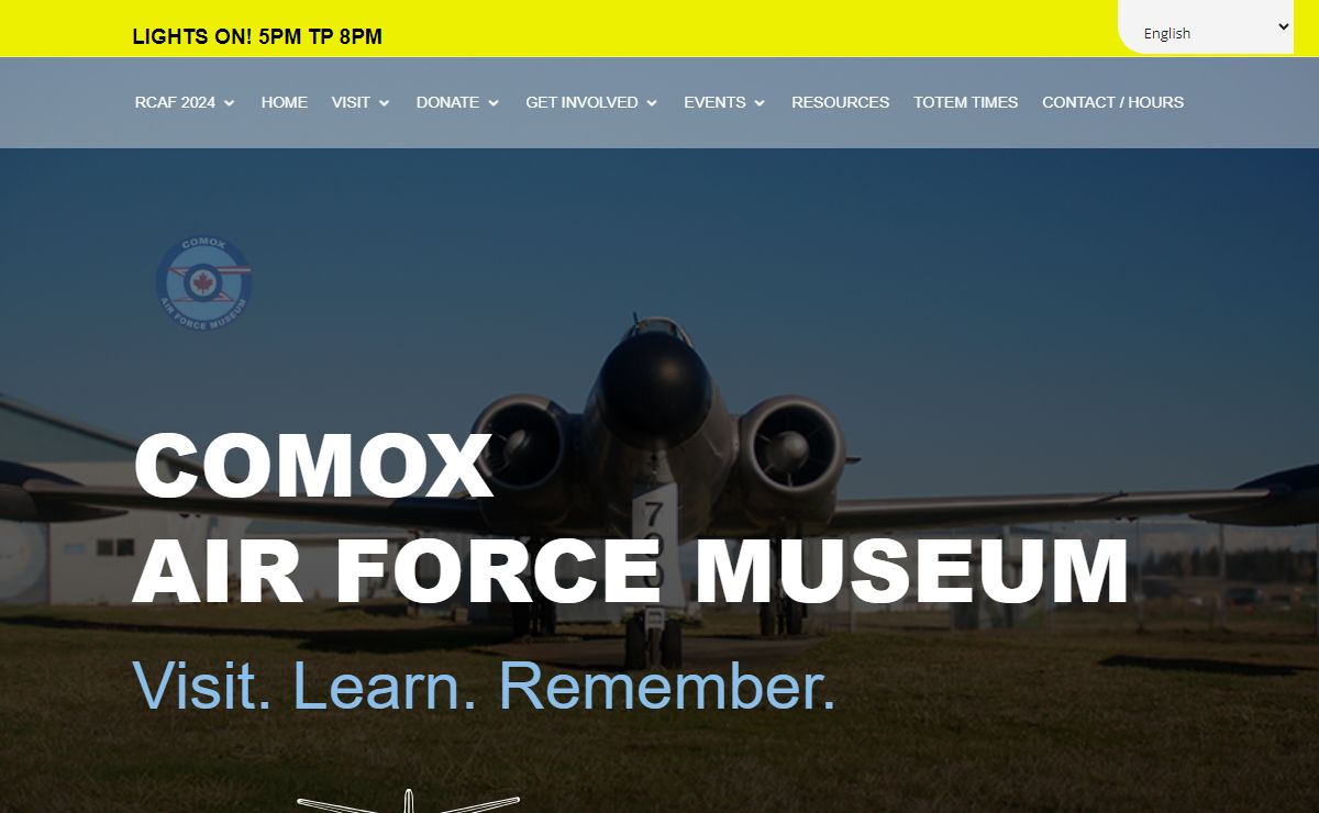 Comox Air Force Museum - Visit. Learn. Remember.