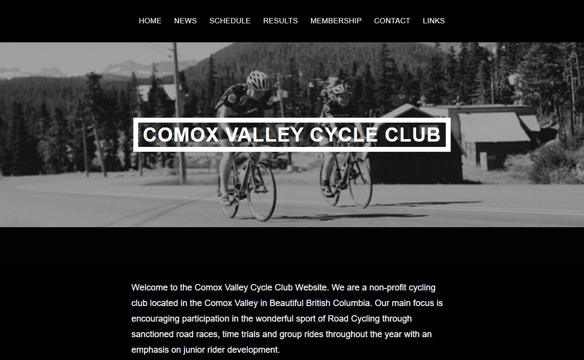 Comox Valley Cycle Club - Welcome