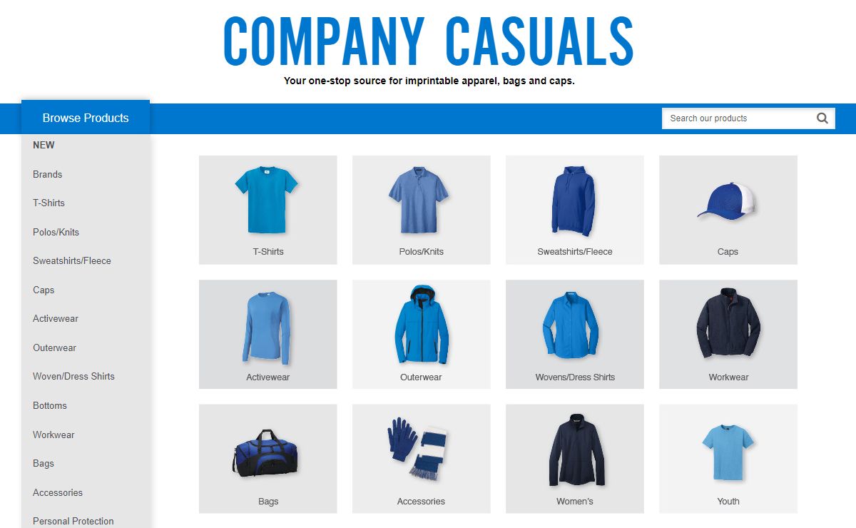 Homepage | Company Casuals