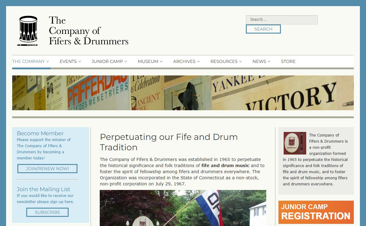 The Company of Fifers & Drummers