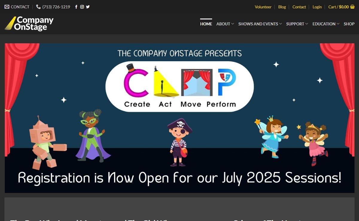 The Company Onstage – COS