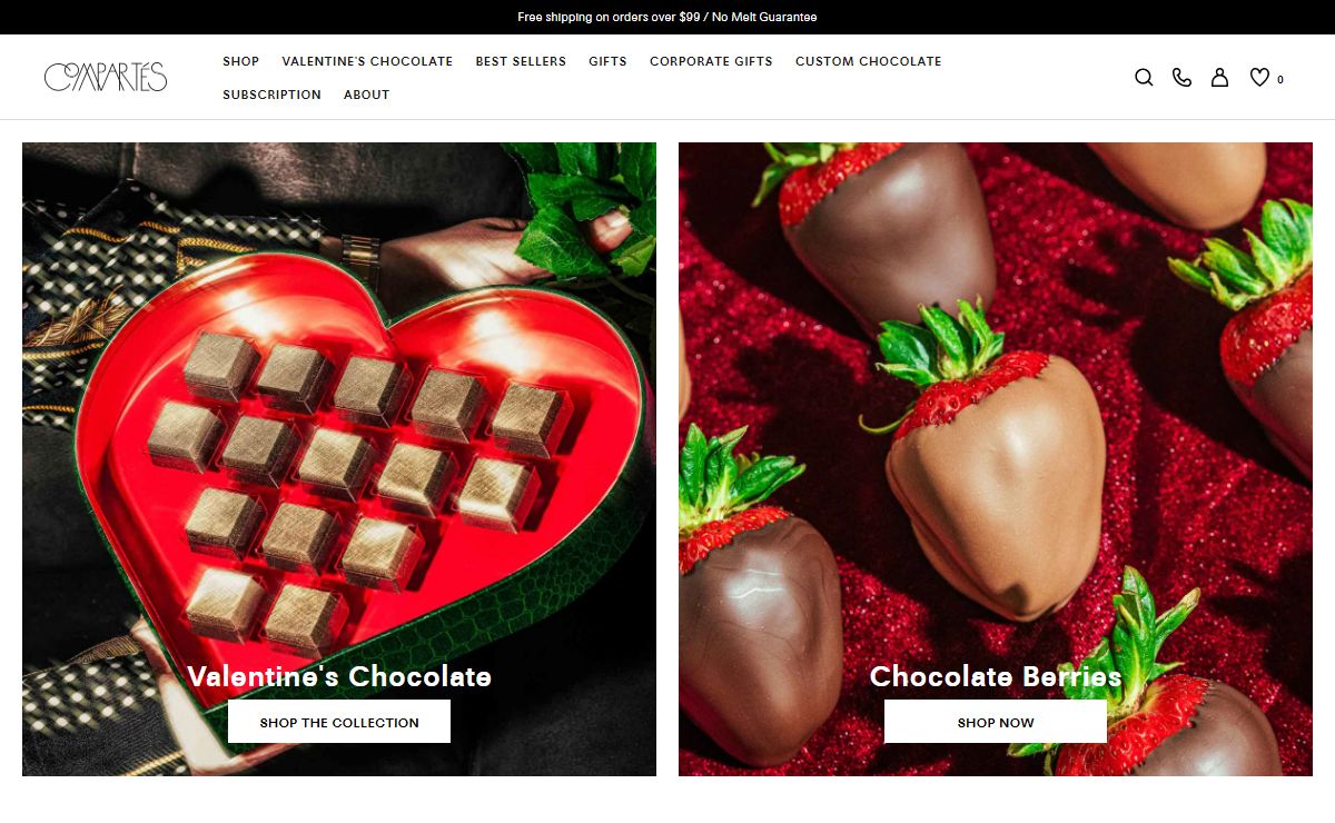 Gourmet Chocolatier | Premium Chocolate Gifts | Compartes