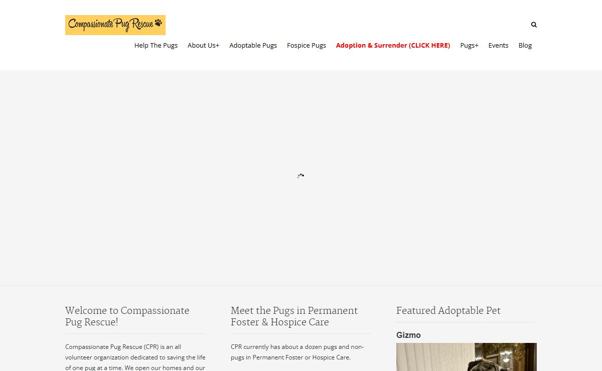 Compassionate Pug Rescue | A Non-Profit All Volunteer Pug Rescue Organization