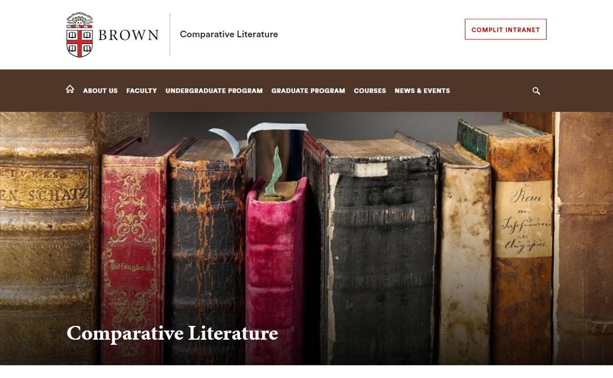 Comparative Literature | Brown University