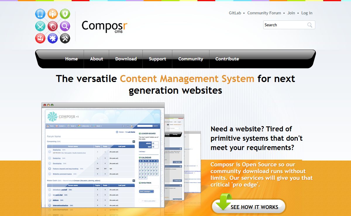 Composr CMS: Content Management meets social media