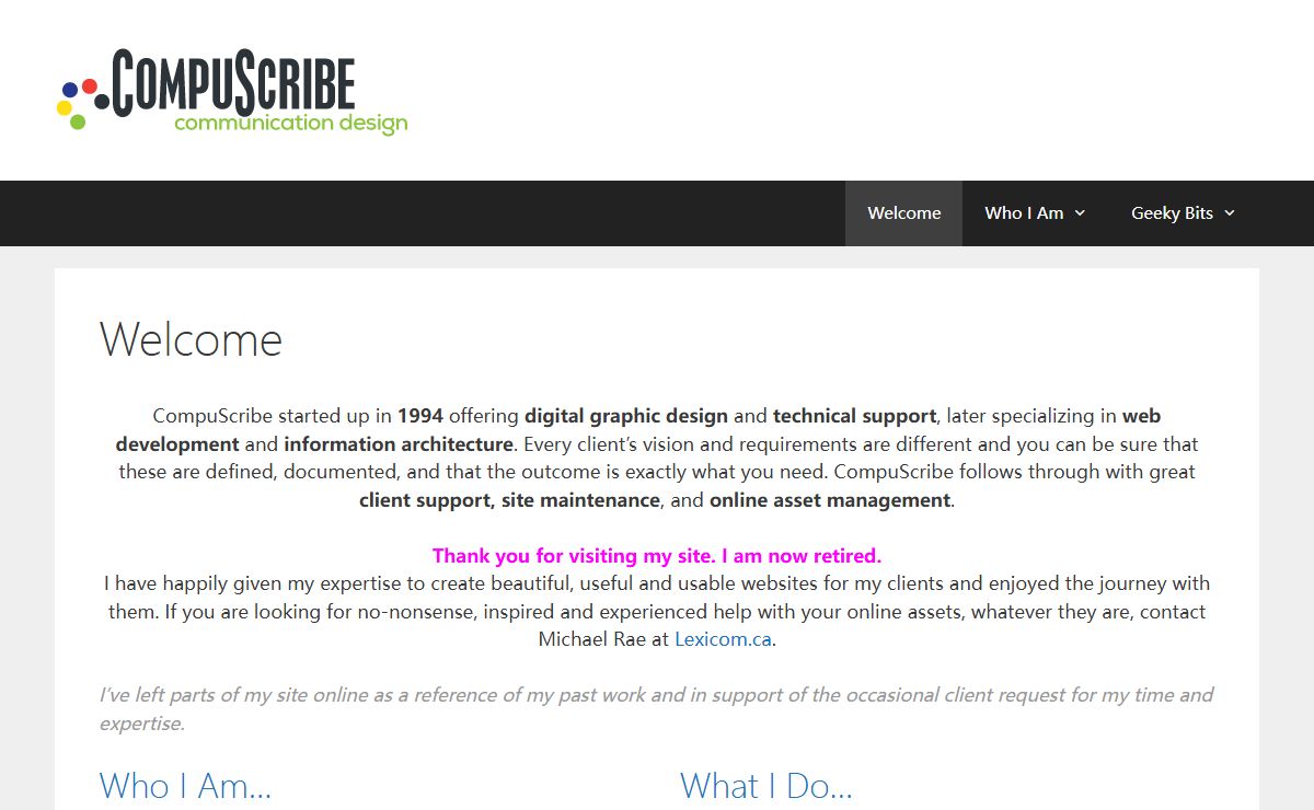 CompuScribe Communication Design