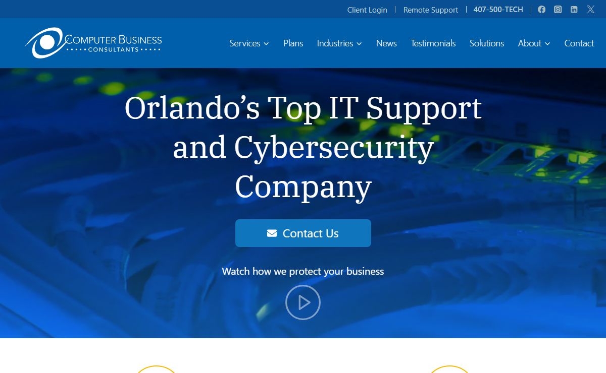 Orlando IT Support, IT Managed Services, Cybersecurity | Orlando, Clermont, Winter Garden