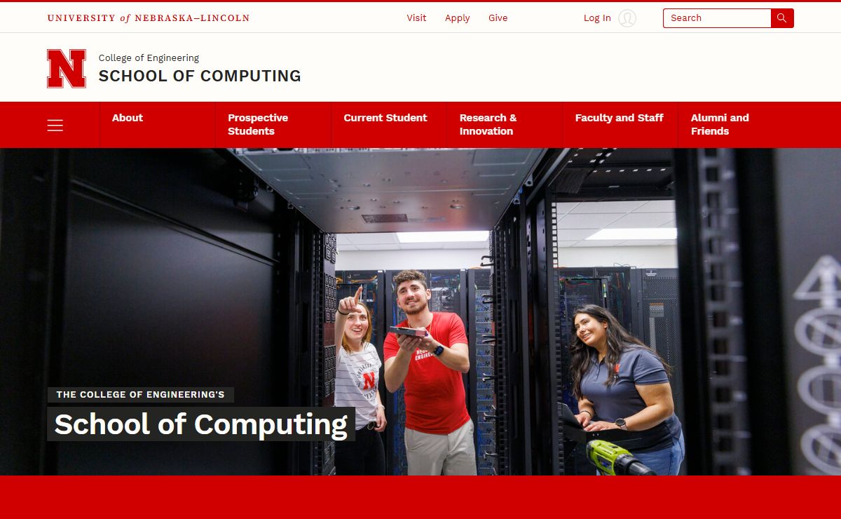 School of Computing | Nebraska
