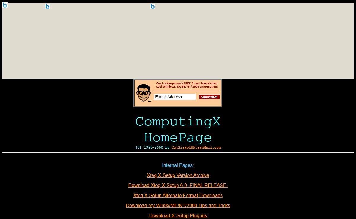 Welcome to the ComputingX HomePage