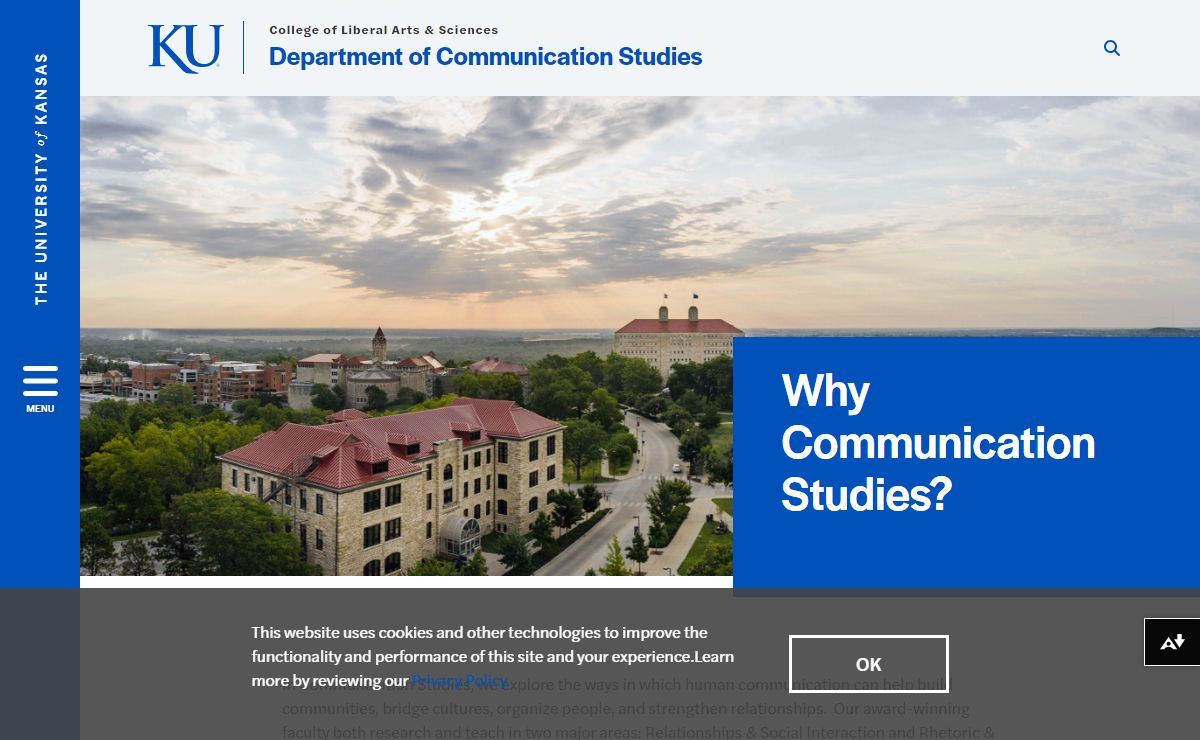 Homepage | Department of Communication Studies