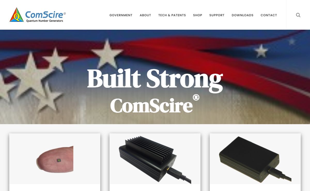 ComScire | World's Best True Random Number Generators