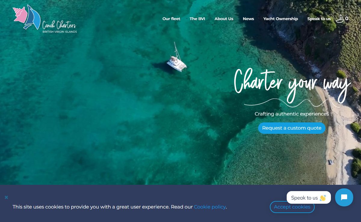 BVI Yacht Charters since 1987 | Home | Conch Charters
