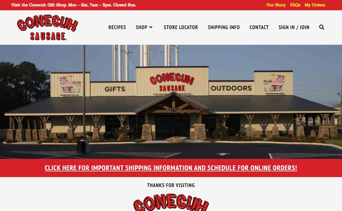 Conecuh Sausage - True Southern Flavor