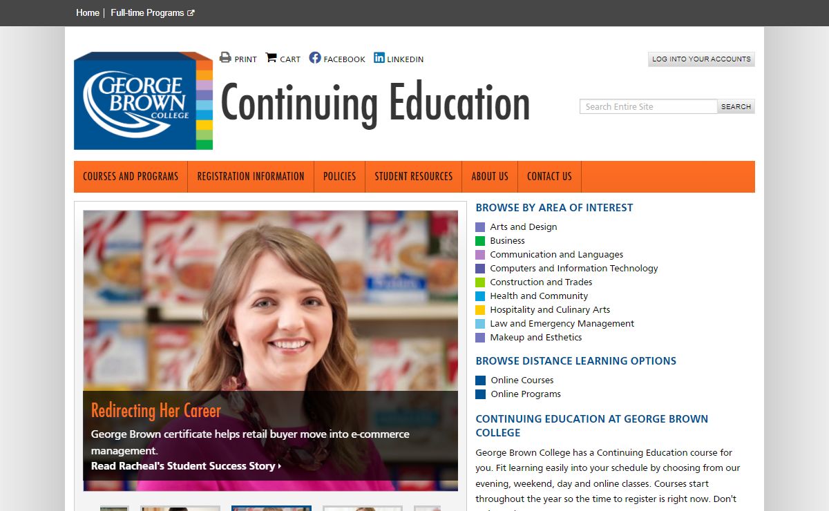 Home | George Brown College Continuing Education
