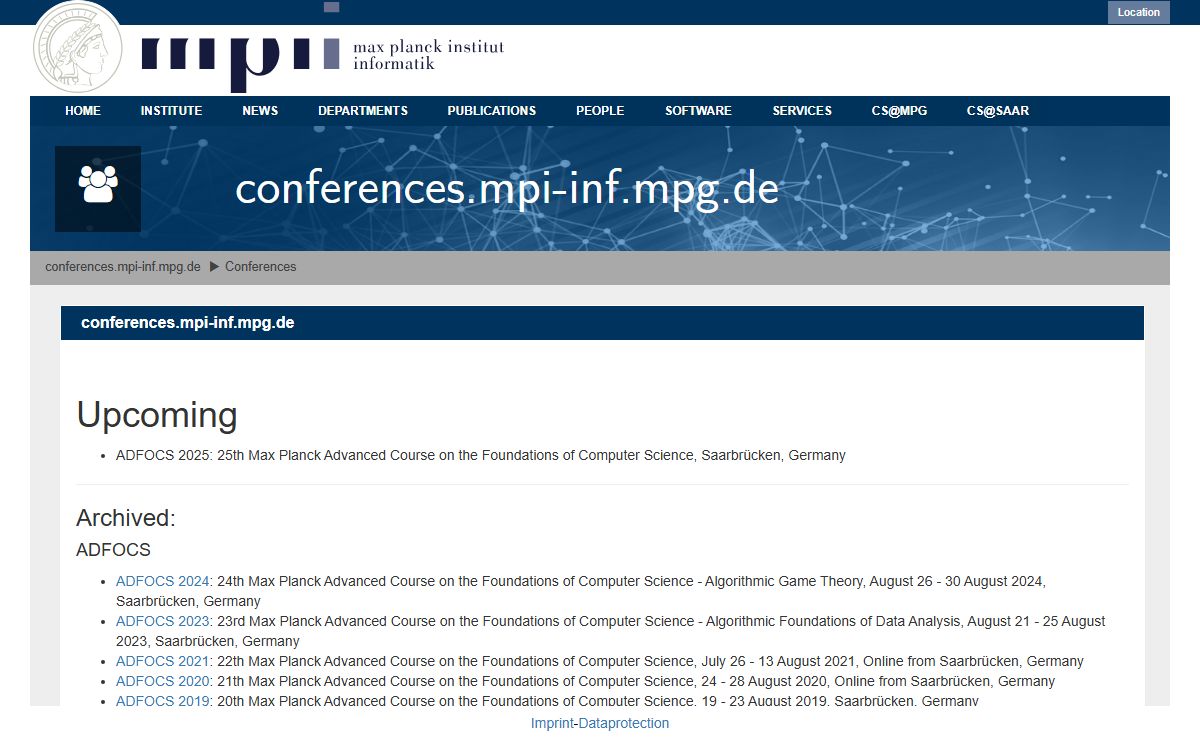 Conferences