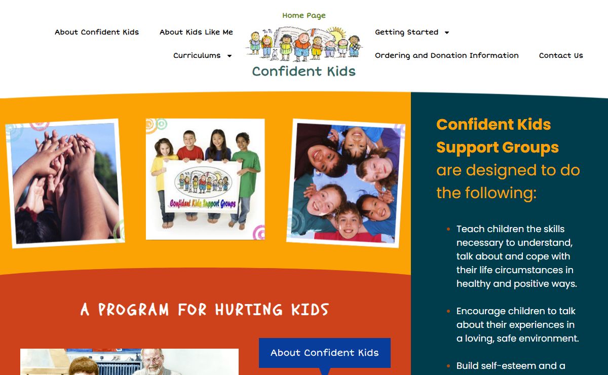 Home Page - Confident Kids