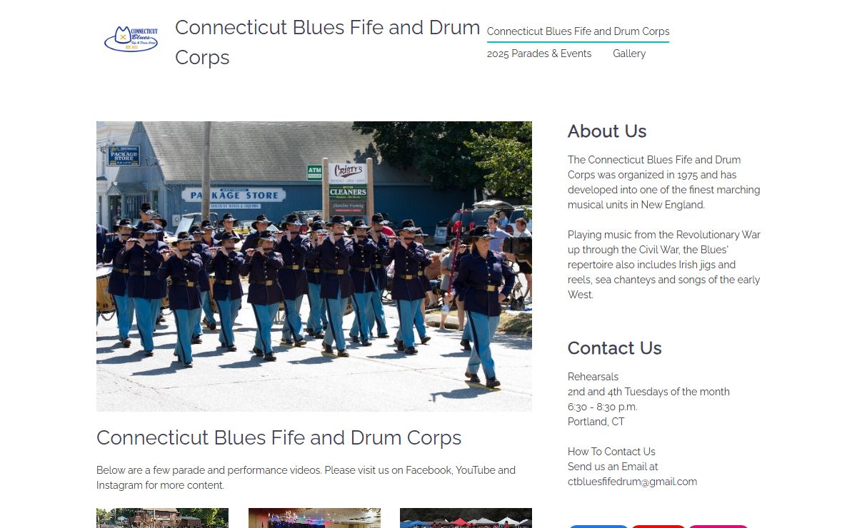 Connecticut Blues Fife and Drum Corps - Connecticut Blues Fife and Drum Corps