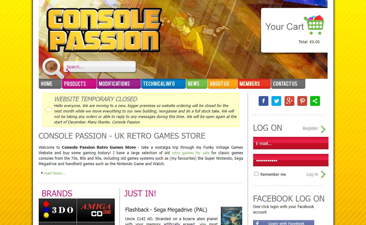 Online Retro Games Store - Buy Old Video Games and Retro Consoles For Sale at Console Passion