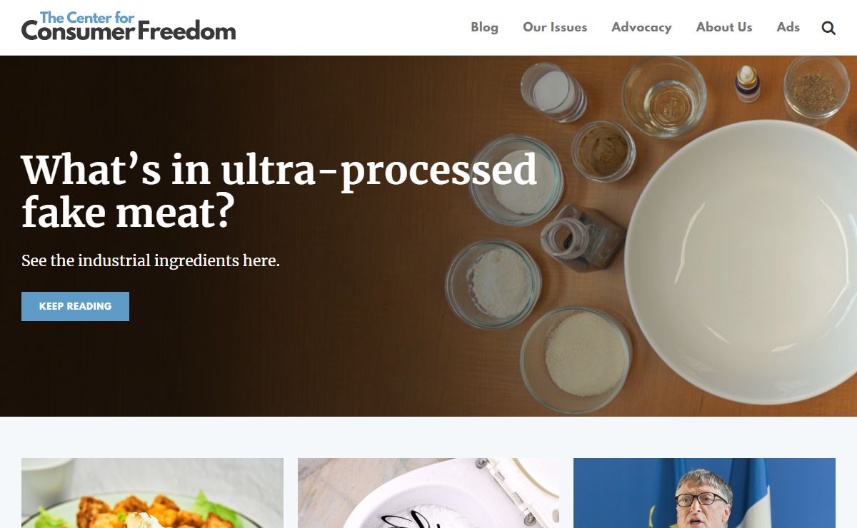 Home - Center for Consumer Freedom - Center for Consumer Freedom